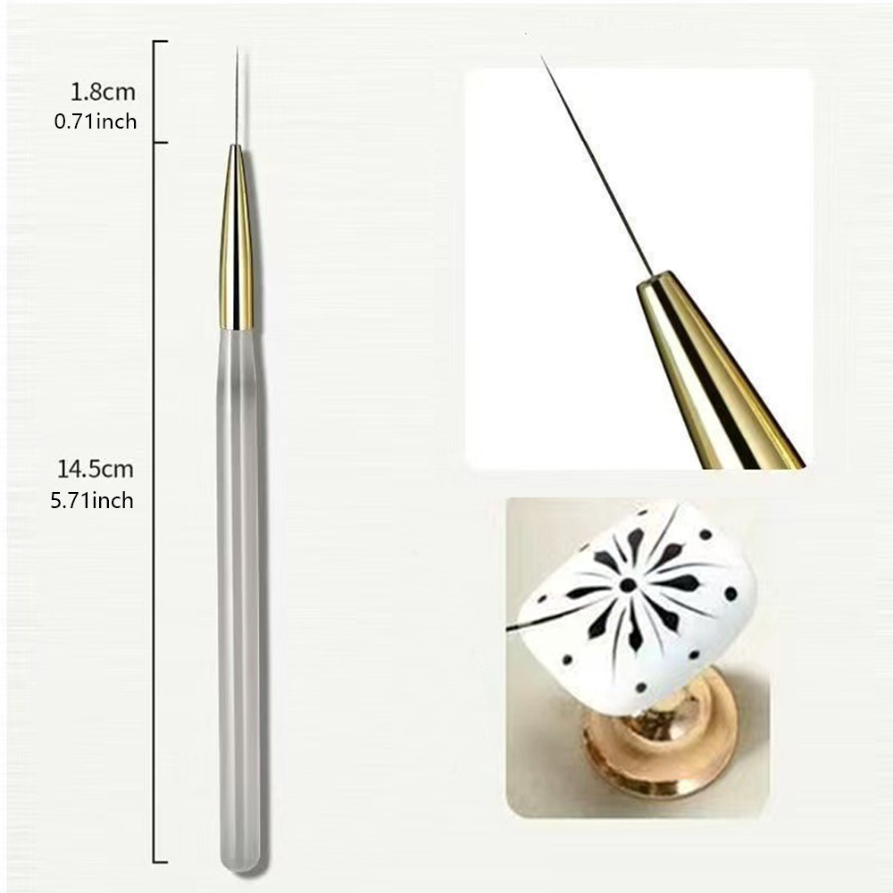 1 pinceau de nail art à motif  - Detailing Brush Set avis et prix